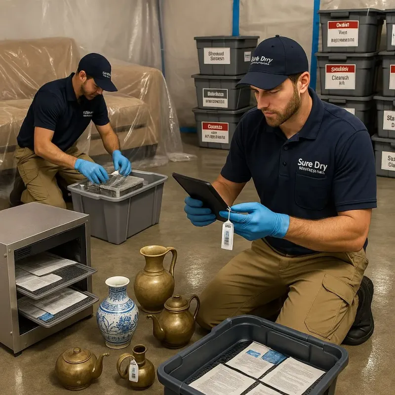 Content Protection and Restoration process in Saluda, VA