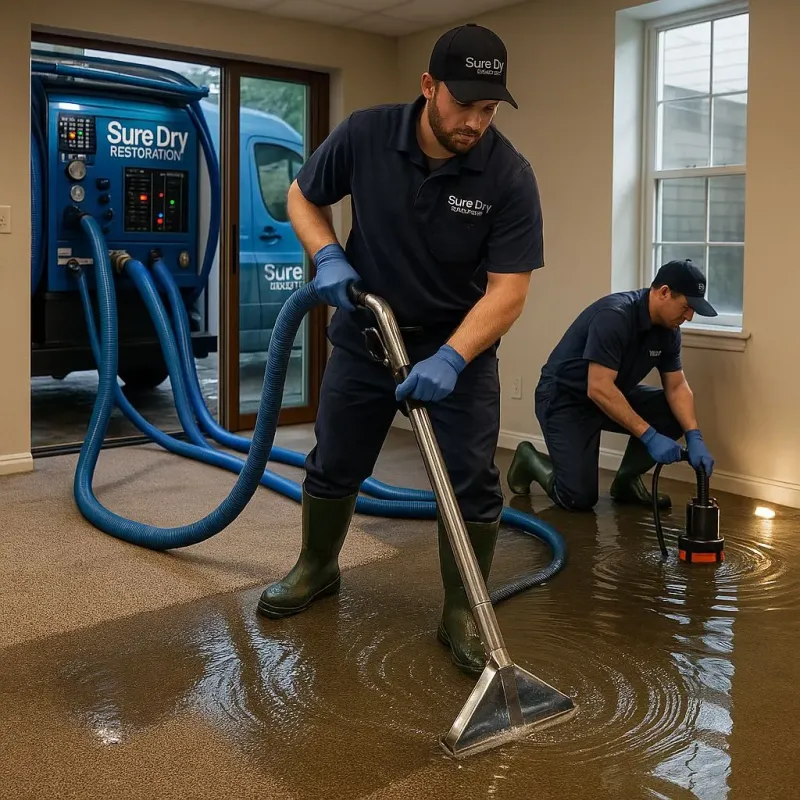 Water Extraction and Removal process in Saluda, VA